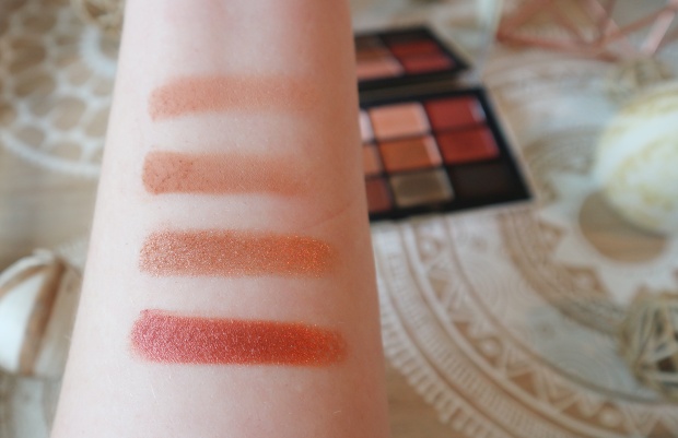 swatches palette narsissist nars wanted